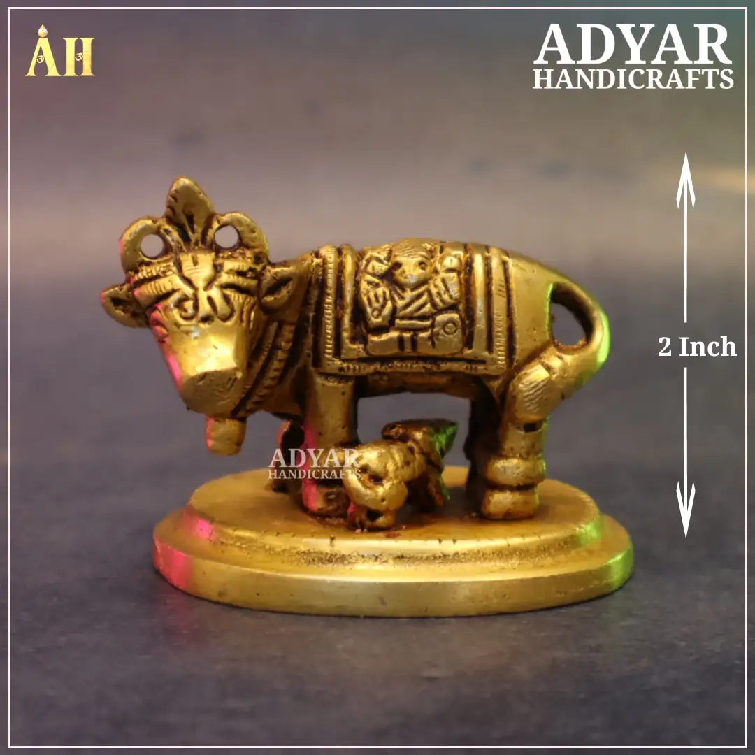 2 Inch Brass Komadha Brass Idol - image 1