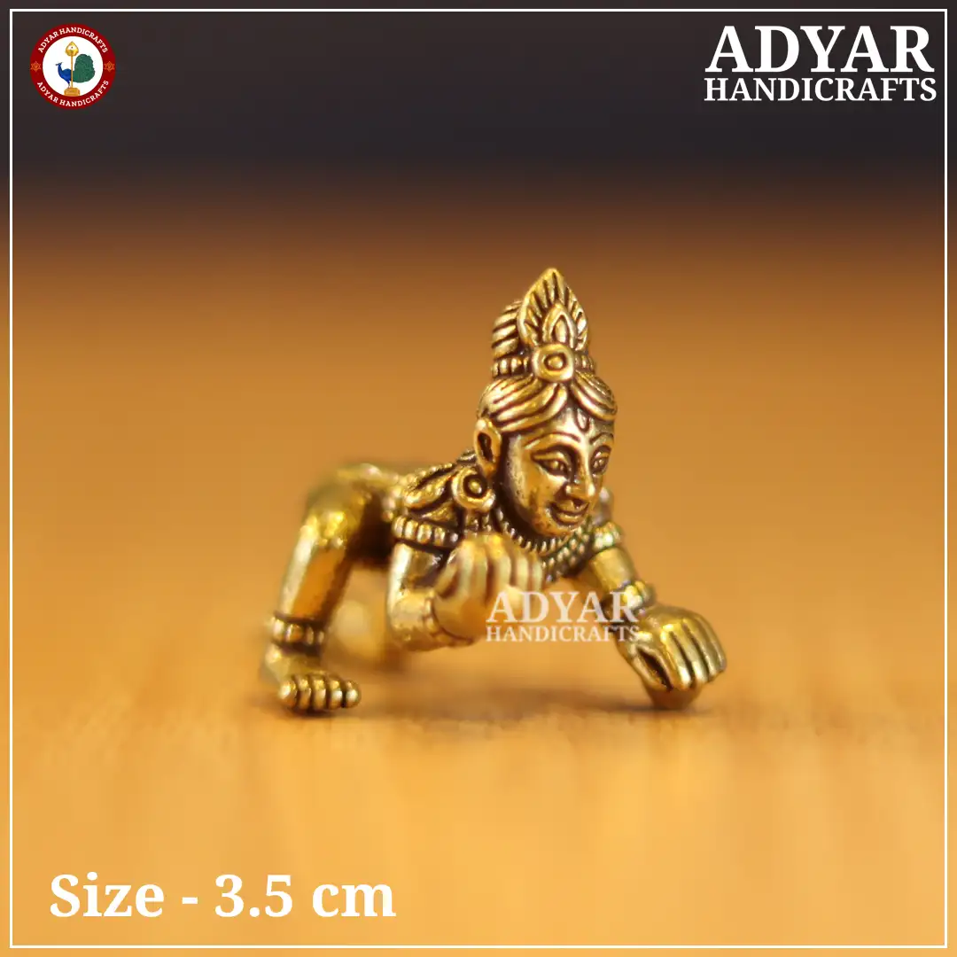 Laddu Krishna Miniature - image 1