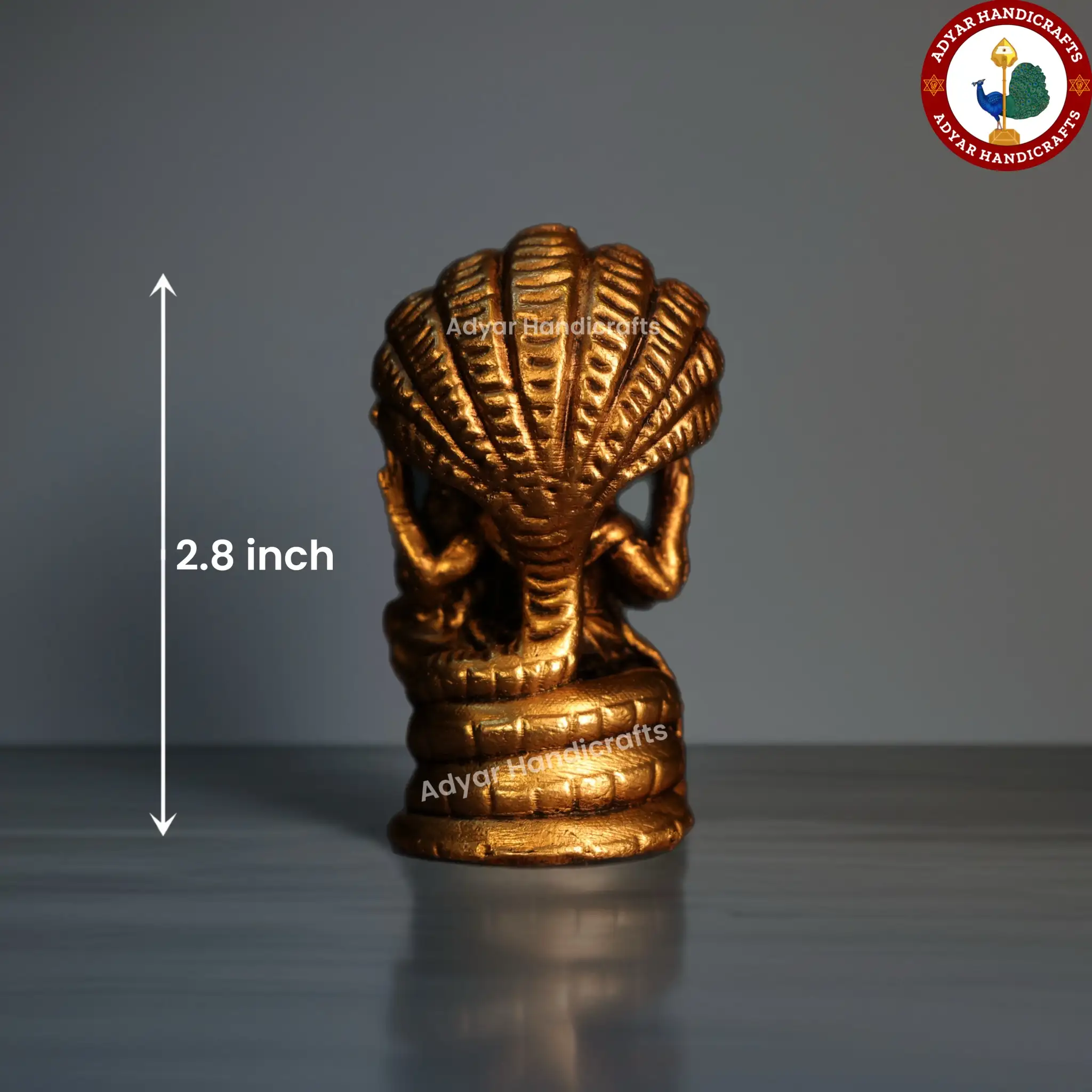 Lakshmi Narasimhar Brass Idol - image 2