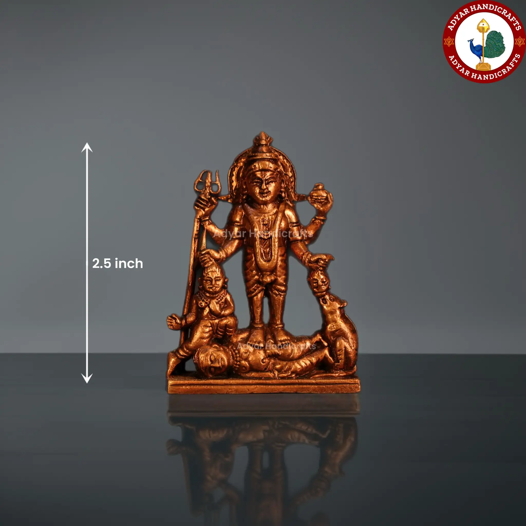 kali copper idol - image 1