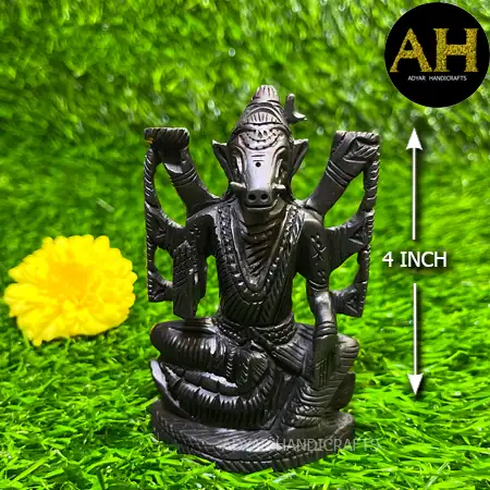 VARAHI AMMAN KARUNGALI 4 INCH - image 1