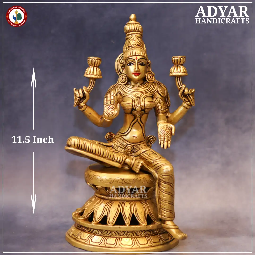 Lakshmi Idol Brass - image 1