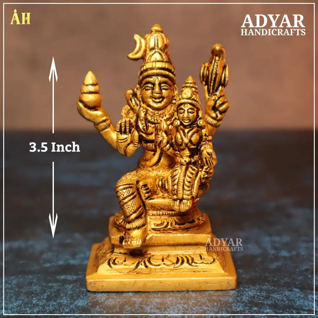 Brass anciently Swarna Akarshana Bhairava Idol - image 1