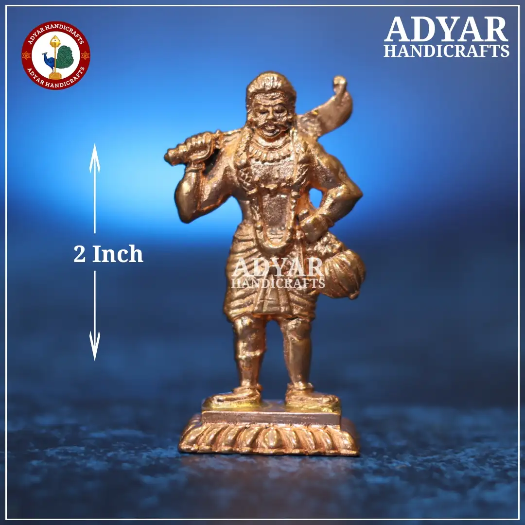 Karuppana Swami Panchalogam Idol - image 1