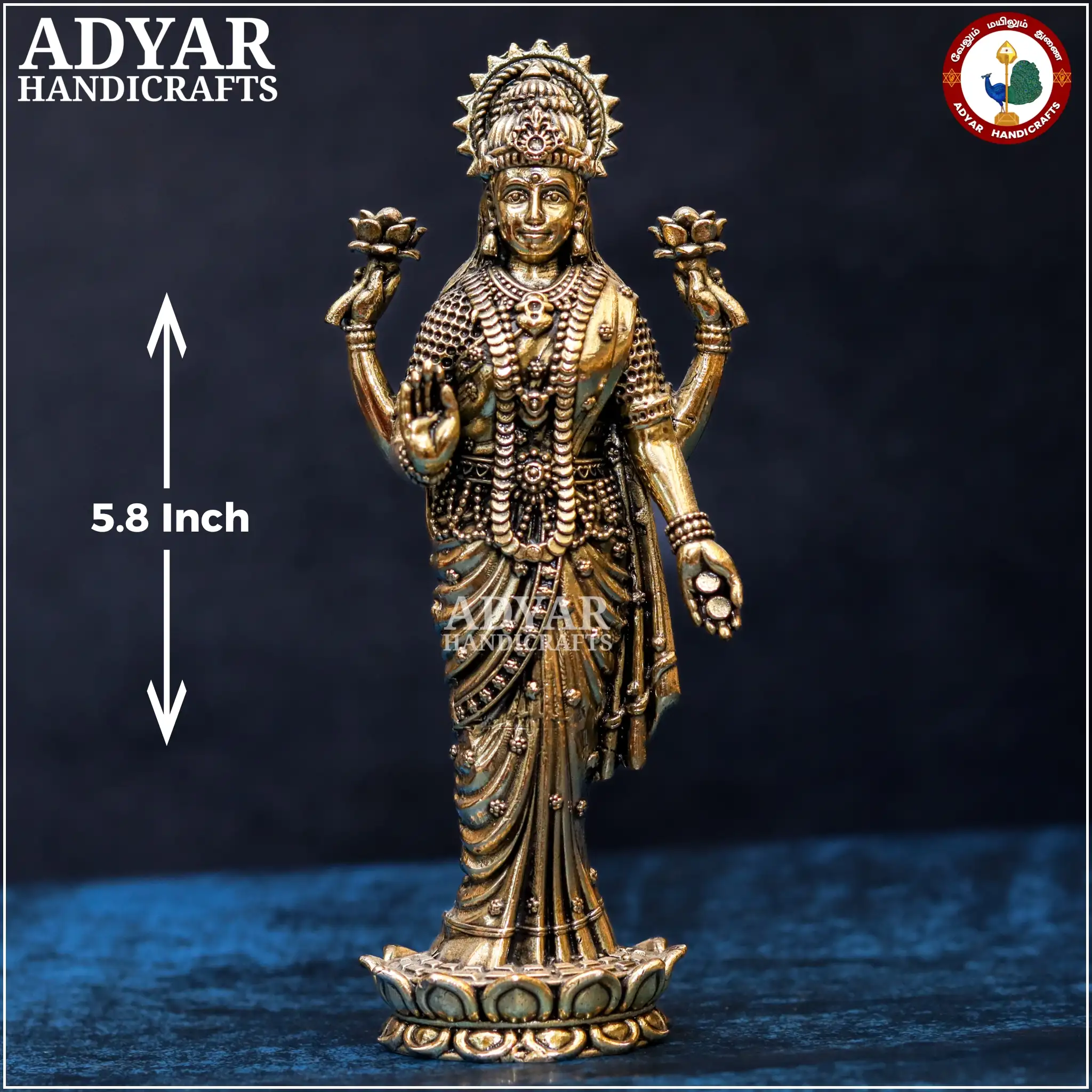 Standing Lakshmi (Lite Weight Model) - image 1