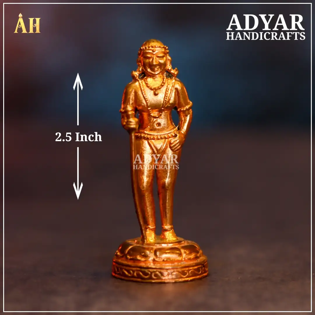 Pazhani Aandavar Panchalogam Idol - image 1