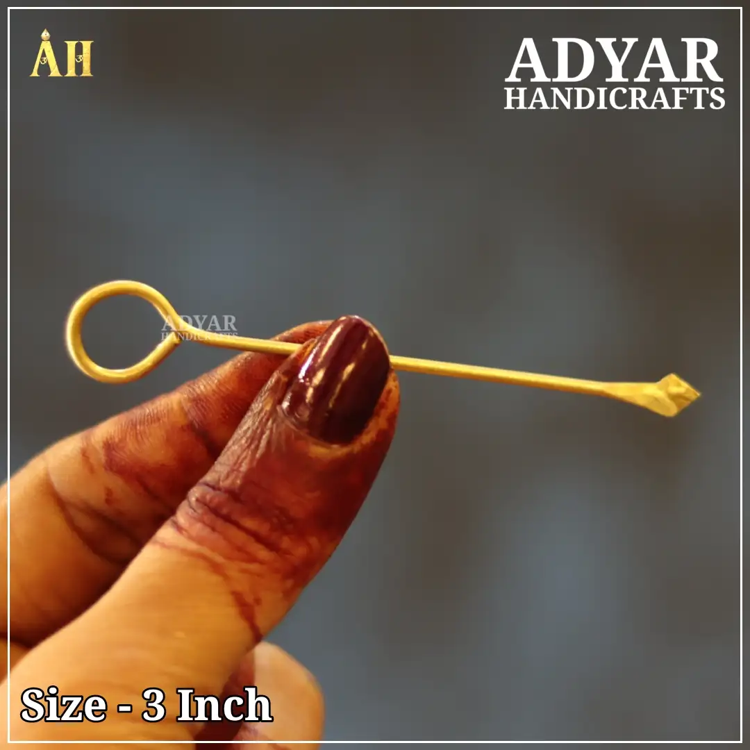 3 Inch Thiri thoondi Brass - image 1