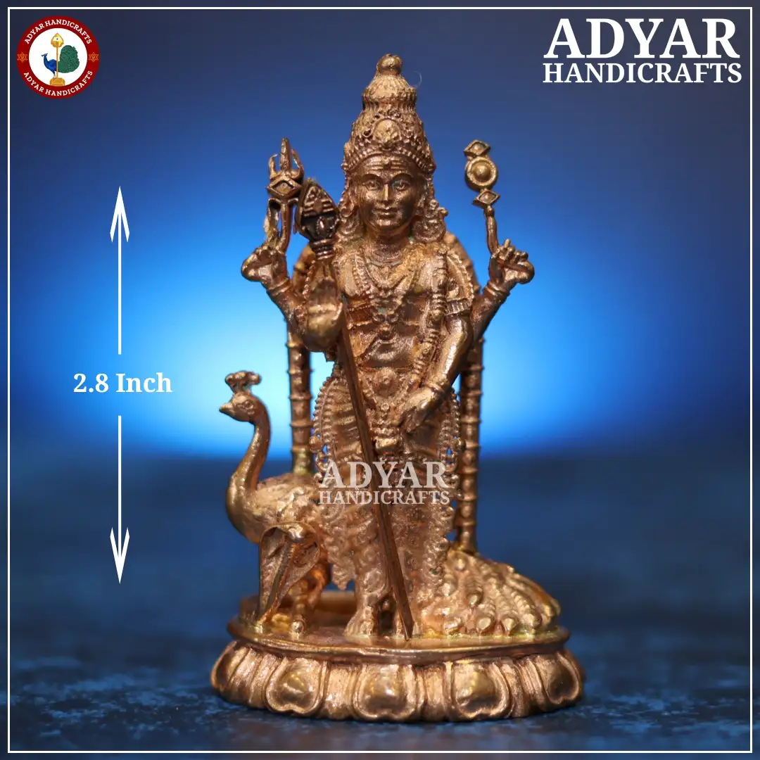 Murugan Panchalogam Idol - image 1