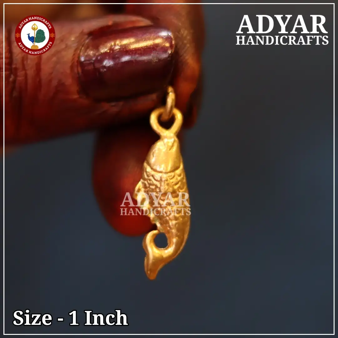 Fish Pendent Panchalogam - image 1