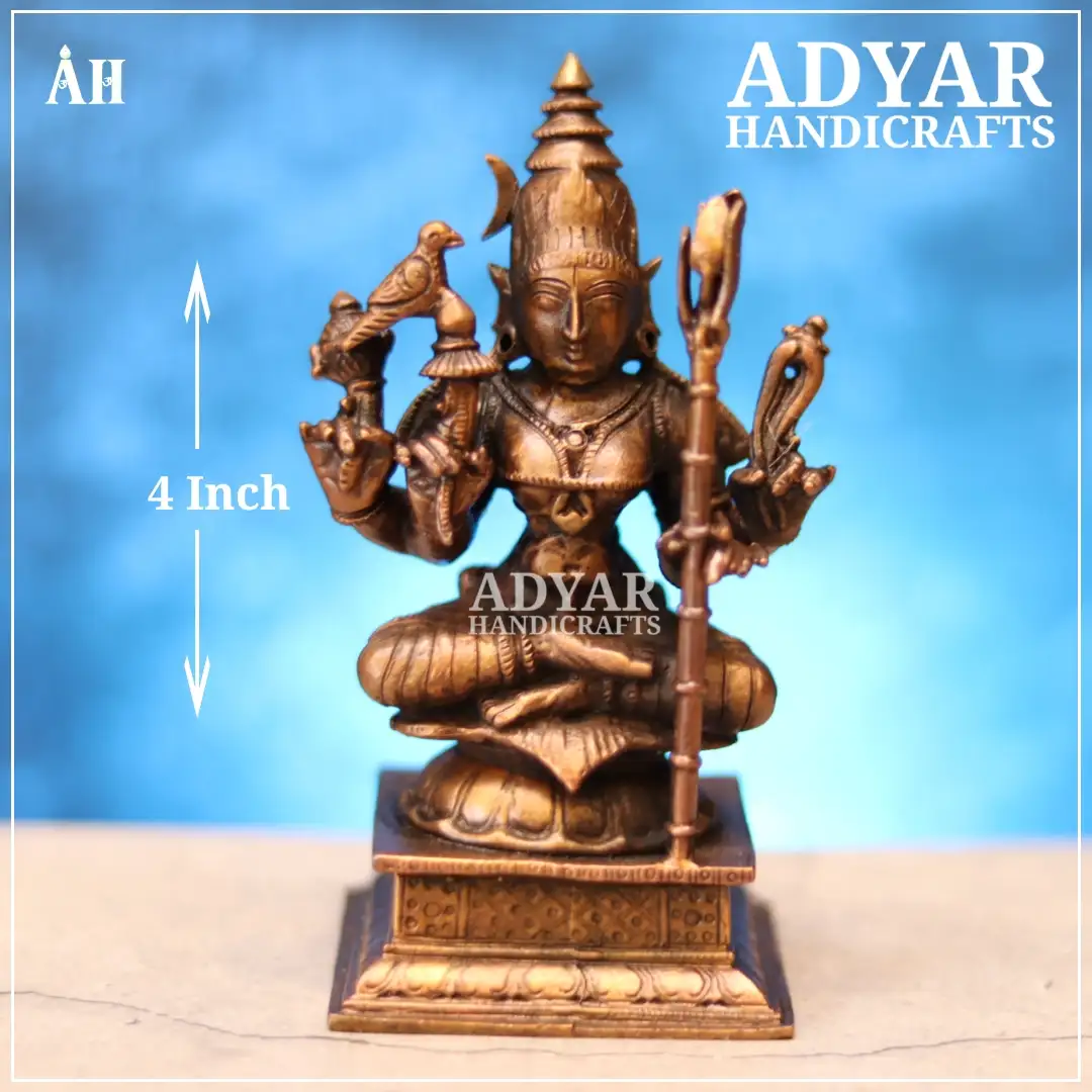 Kamakshi Amman Copper Idol - image 1