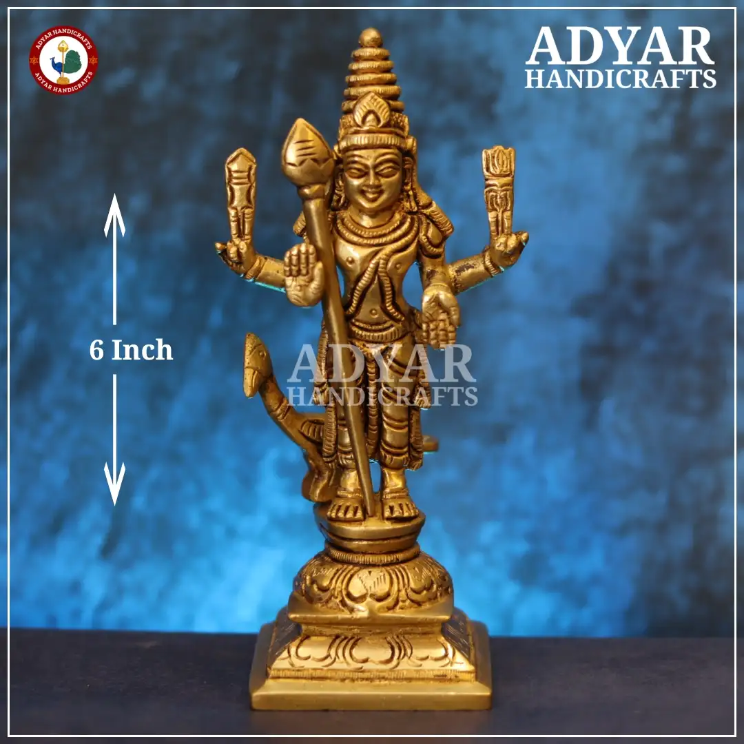 Murugan Brass Idol - image 1