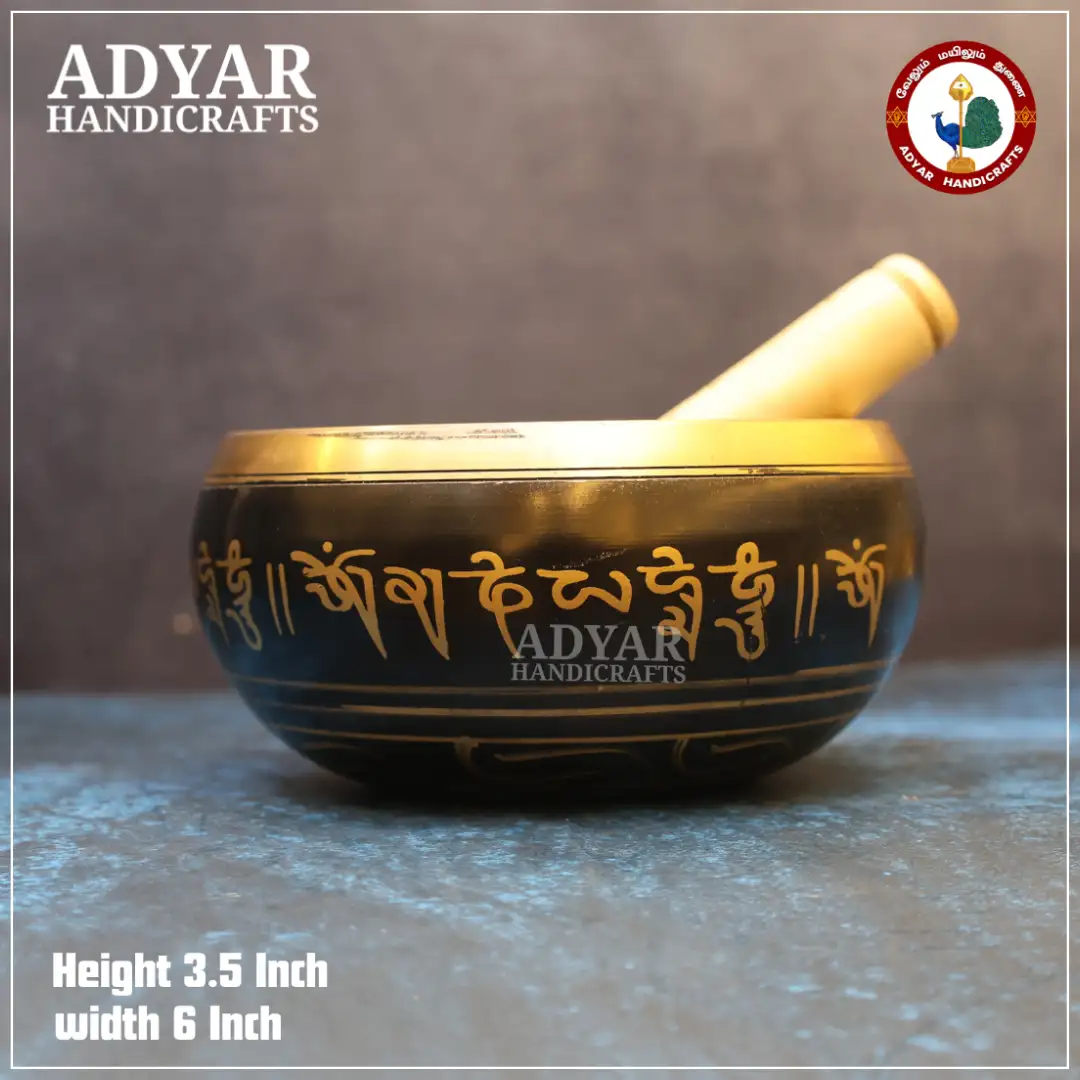 Black Singing Bowl - image 2
