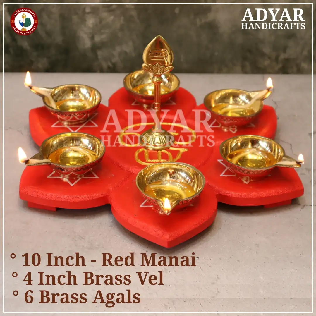 Om Saravana Bava Vel and Agal Set - image 1