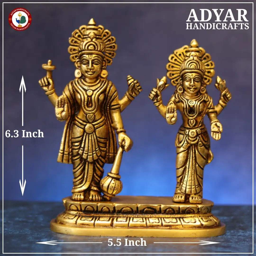 Standing Vishnu Lakshmi - image 1