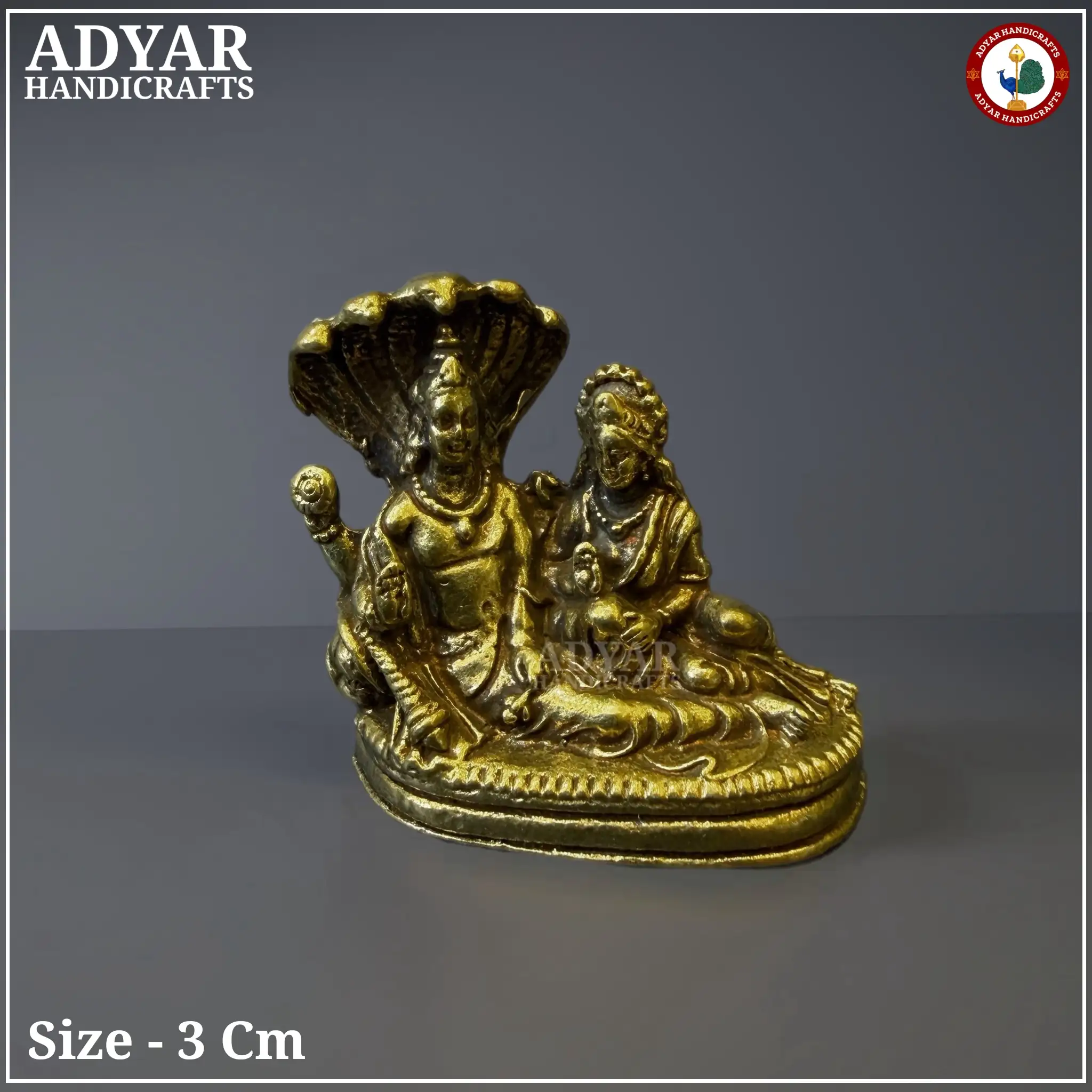 Vishnu Lakshmi Miniature - image 1