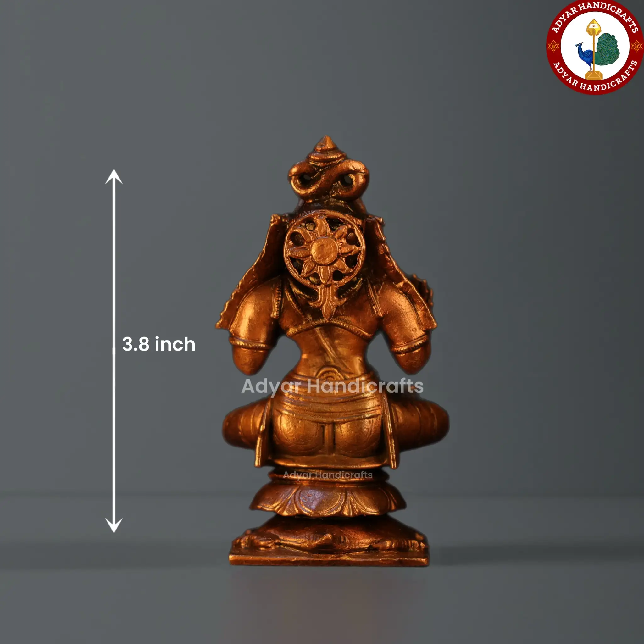 Veda Vyasa Copper Idol - image 2