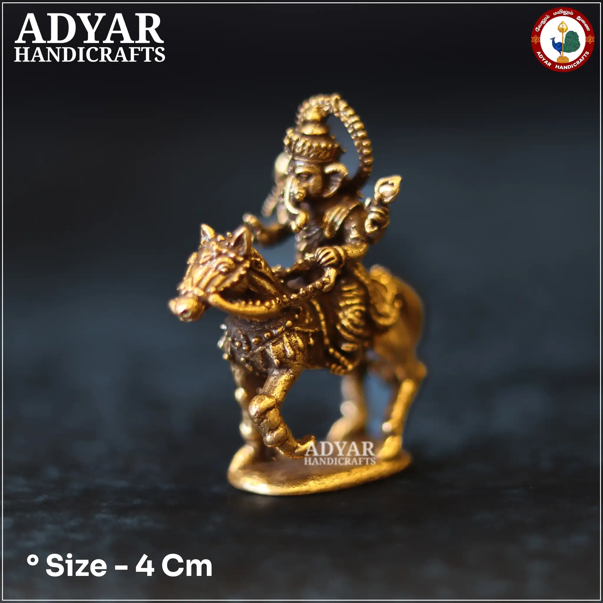 Horse Ganesha Miniature - image 2