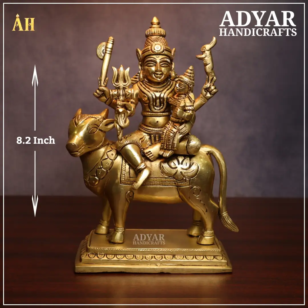 Superfine Pradhosha Nayagar Brass Statue - image 1