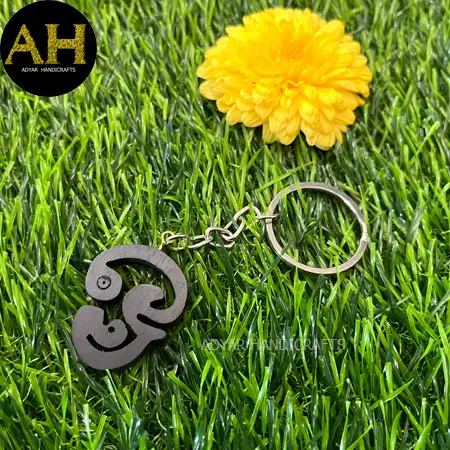 KARUNGALI OM KEYCHAIN - image 1
