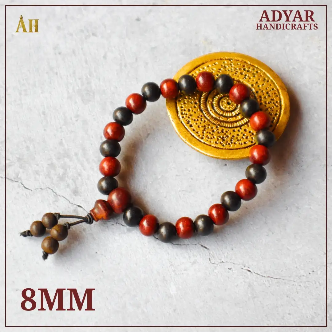 8mm original Karungali sengali bracelet - image 1