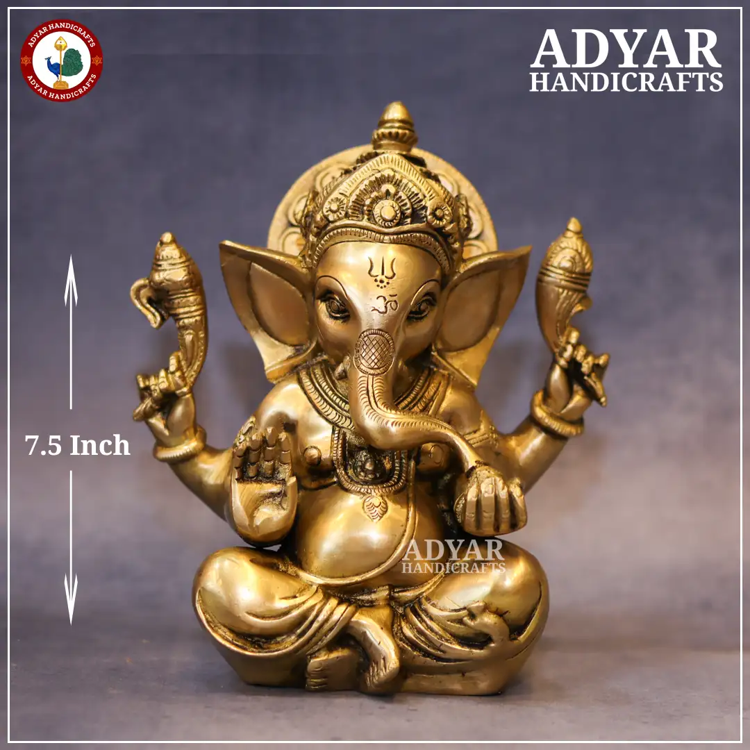 Sitting Vinayagar - image 2