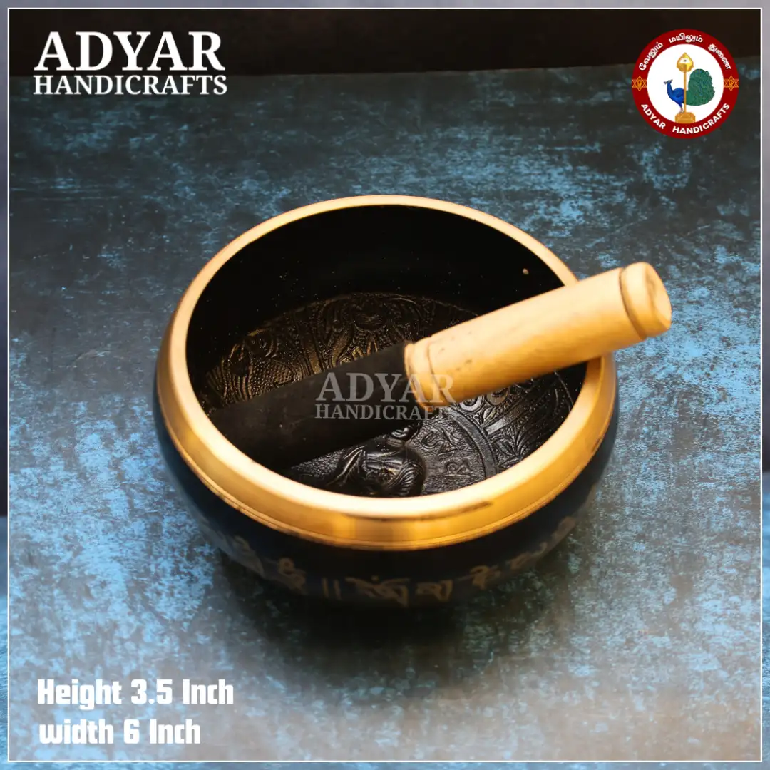 Black Singing Bowl - image 1