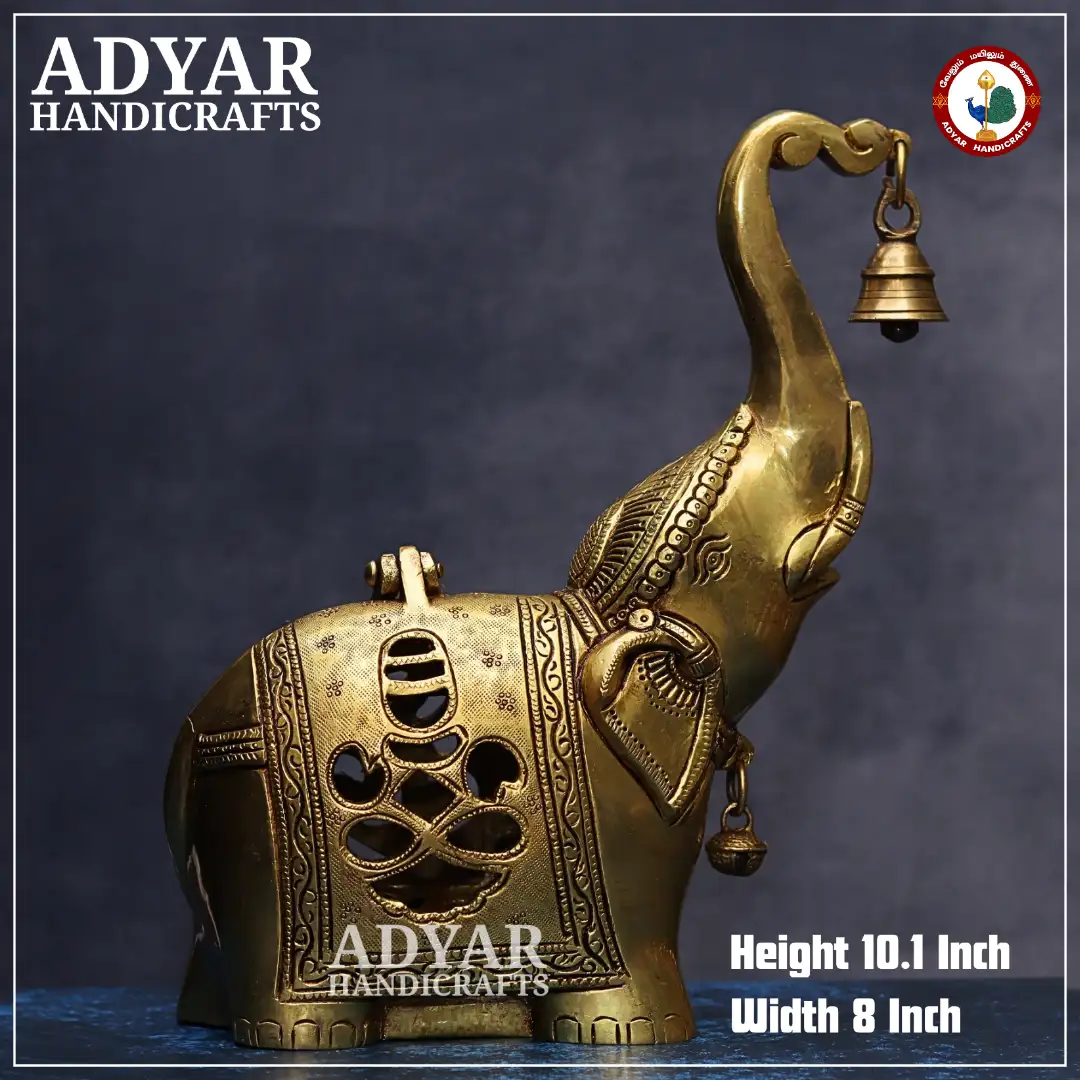 Elephant With Lamp - image 2