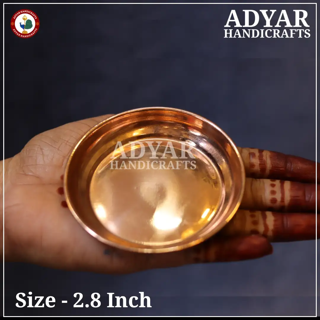 No.2 Copper Plain Plate - image 1